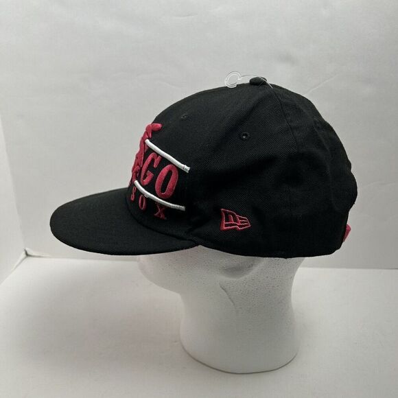 Chicago White Socks New Era 9Fifty Neon Bar Strapback MLB Baseball Cap Hat - Picture 2 of 7